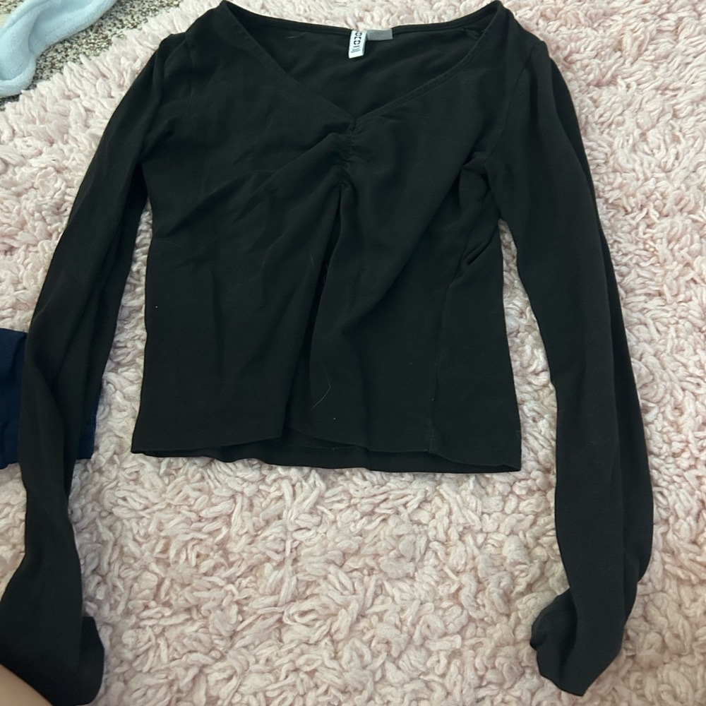 H&M black long sleeve